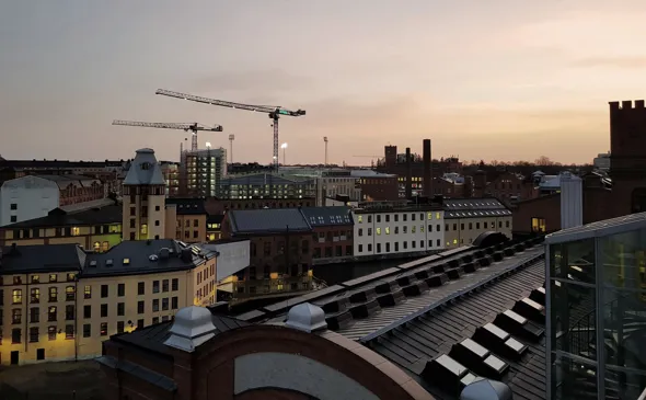 Norrköpings takåsar.